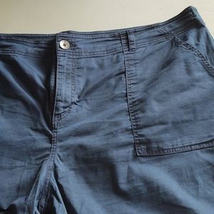 Lane Bryant dark blue shorts